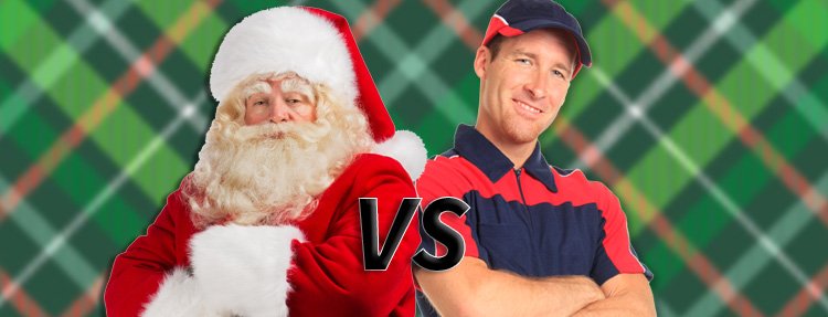 Christmas Smackdown:  Santa Claus vs. Truckers!